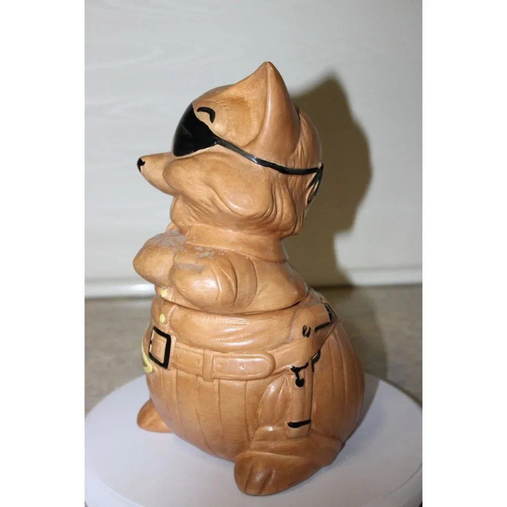 Cookie Jar - Twin Winton - Pirate Racoon - see pics
